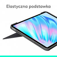 Logitech Combo Touch for iPad Air 11'' M2 Oxford Grey US, фото 3