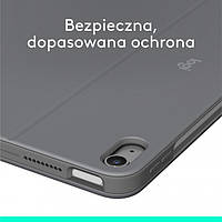 Logitech Combo Touch for iPad Air 11'' M2 Oxford Grey US, фото 6