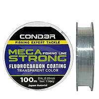 Волосінь Condor MegaStrong Fluorocarbon Coating 100m 0.20mm