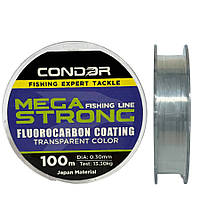 Волосінь Condor MegaStrong Fluorocarbon Coating 100m 0.30mm