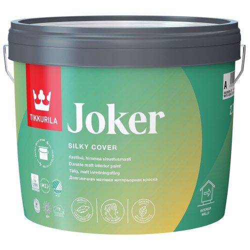 Інтер'єрна матова фарба Tikkurila Joker для стін та стель 2,7 л