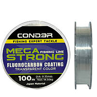 Волосінь Condor MegaStrong Fluorocarbon Coating 100m 0.35mm