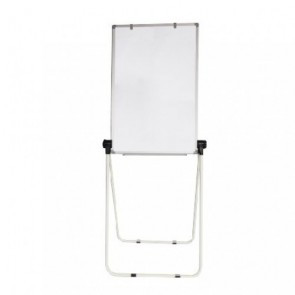 Фліпчарт 60*90см Deli 7886 вертикальний, сухостираючий, поличка, книжка (у комплекті магніти, маркер, губка)