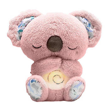 М'яка іграшка - нічник плюшева що світиться Дихаюча Коала 25 см, заспокійлива м'яка іграшка Коала Luna