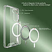 Чохол TPU Space Case with MagSafe для Samsung Galaxy S23 FE, фото 4