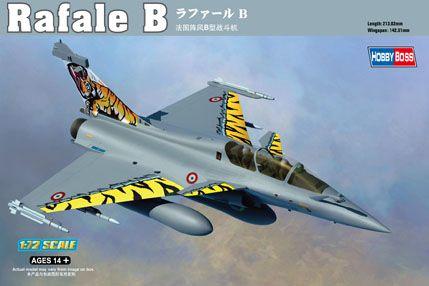 Пластикова модель 1/72 Hobby Boss 87244 француський винищувач Dassault Rafale B