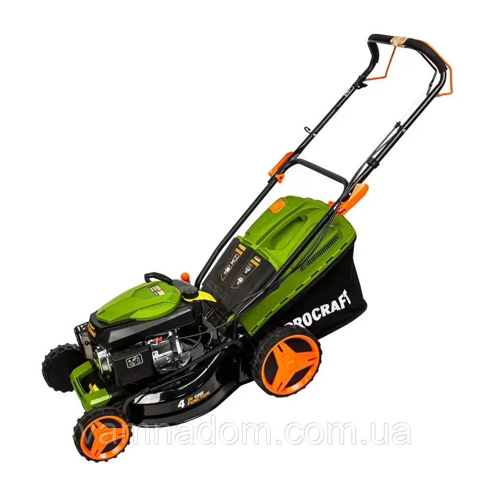 Самохідна газонокосарка бензинова ProCraft PLM-460 (з функцією мульчування)