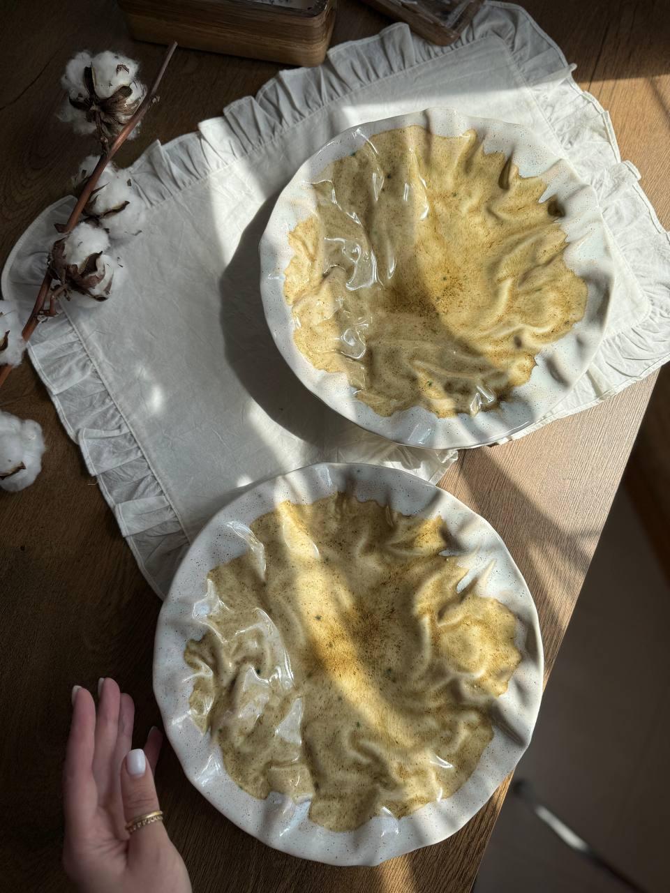 Тарілка Глибока Скеля 25 см Капучино Jam, фото 1