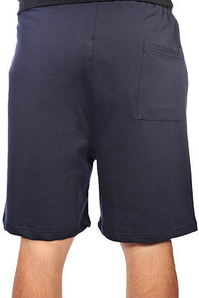 Шорти чоловічі трикотаж Guess 25-25S-09825 темно-сині, фото 4
