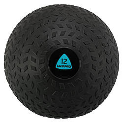Медбол LivePro SLAM BALL Чорний 12 кг (LP8105-12)