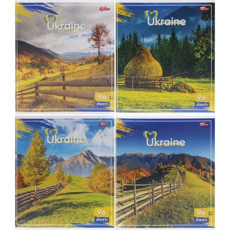 Зошит кольоровий 96 аркушів, клітинка 3743 N MZOPT