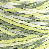 YarnArt PAPIRO TWISTED MELANGE (Папіро Твістед Меланж) № 2302 (Рафія натуральна для в'язання капелюхів, сумок), фото 2
