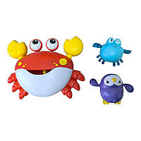 Іграшка для ванни Пінний краб Q13Y червоний