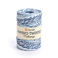 YarnArt PAPIRO TWISTED MELANGE (Папіро Твістед Меланж) № 2311 (Рафія натуральна для в'язання капелюхів, сумок)