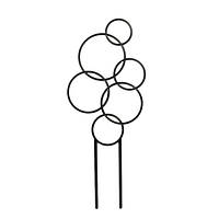 Підтримка рослин Eco Коло антрацит