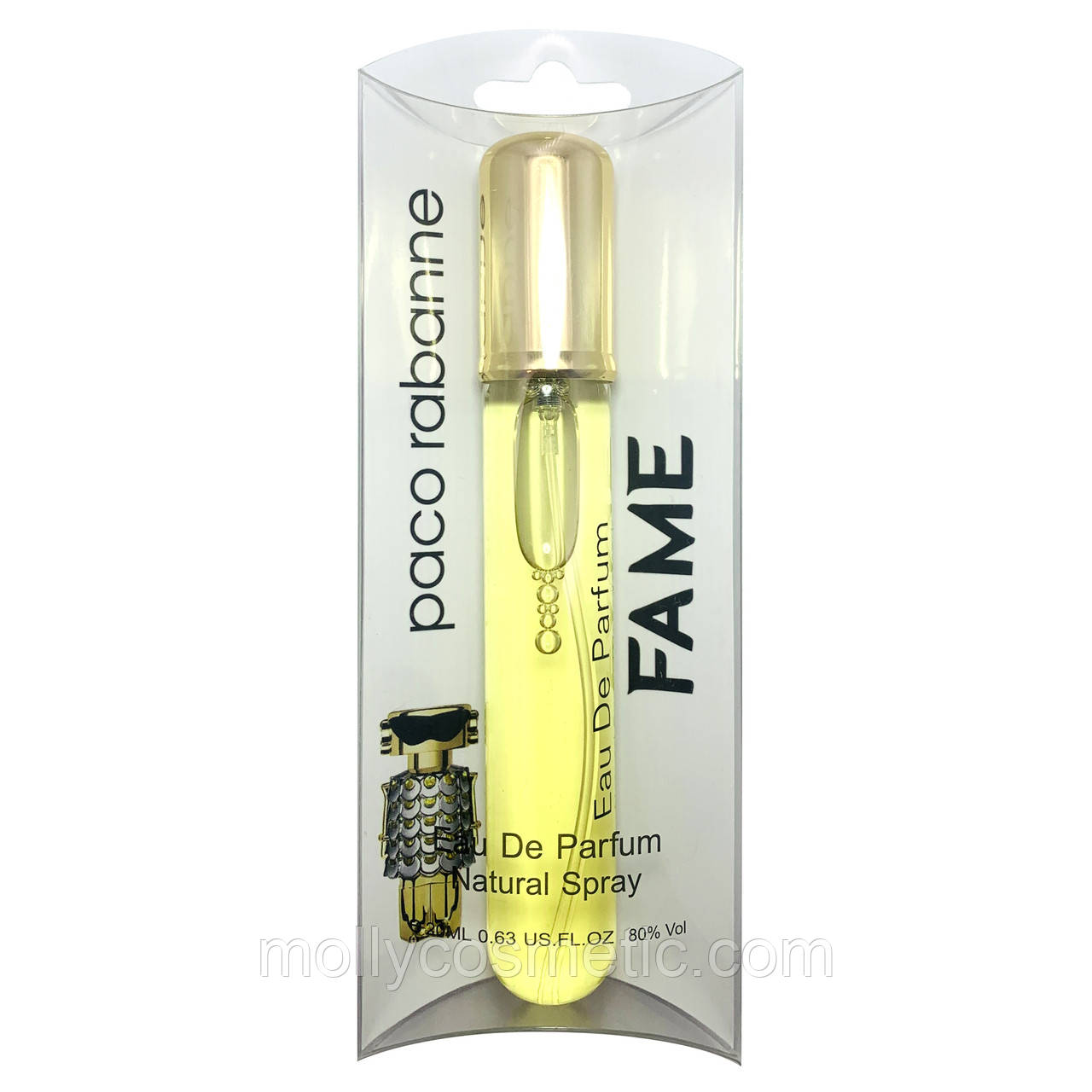 Жіночі мініпарфуми RABANNE Fame, 20 мл, фото 1