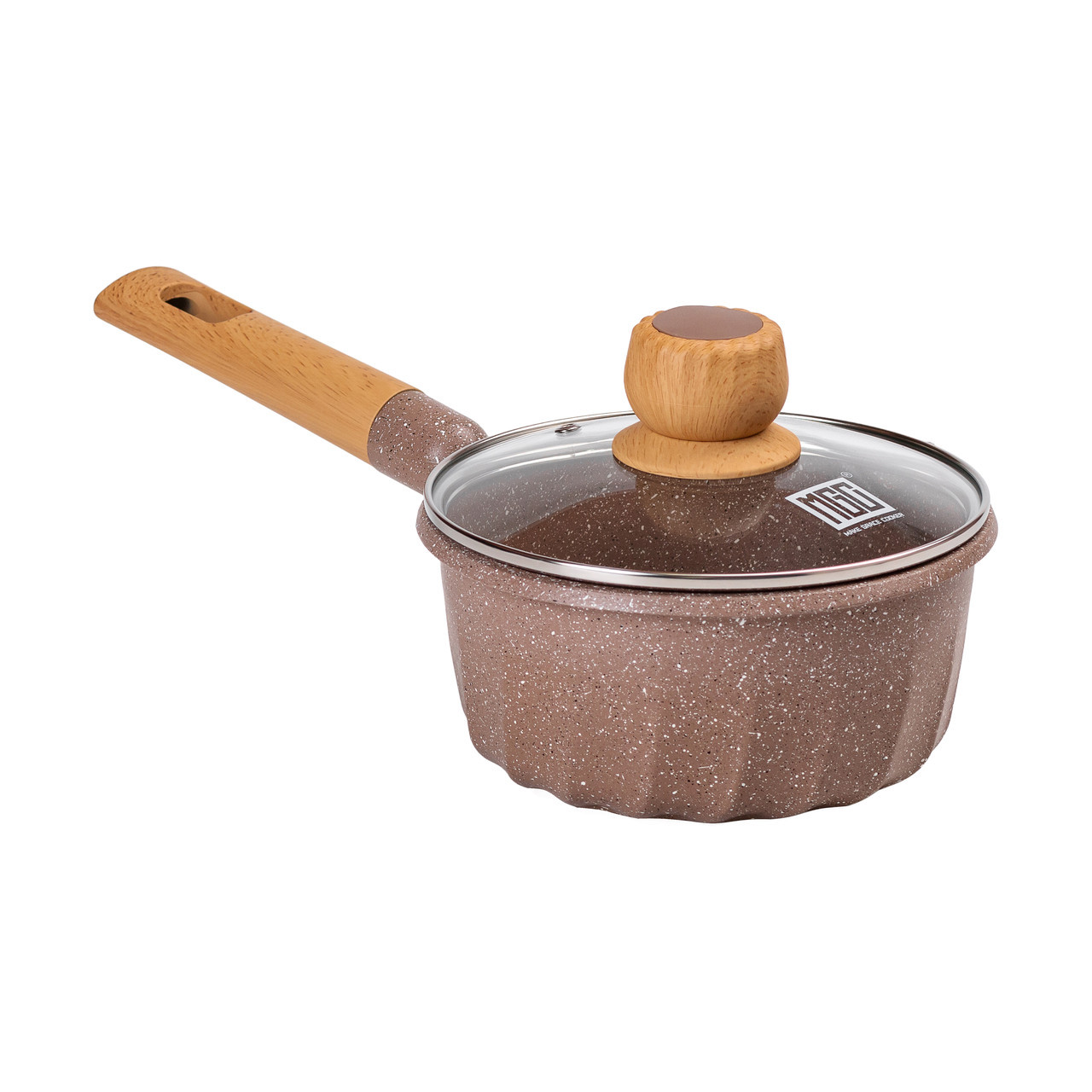 Сотейник з антипригарним покриттям 2,9 л з товстим дном Ø 18 см MGC HP-4-431CO, фото 1