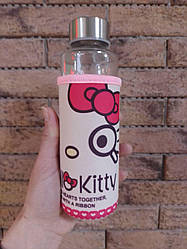 Пляшка Hello Kitty в термочохлі, 380 мл