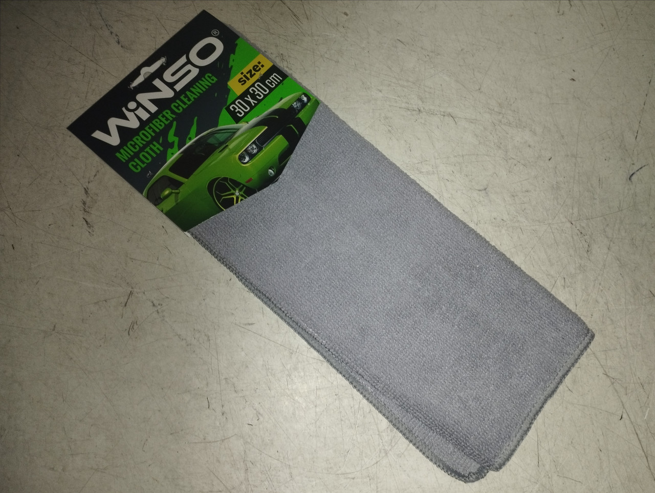 WINSO Серветка з мікрофібри 30х30 (сіра), фото 1