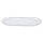 Сервірувальне блюдо для подачі закусок 33.5х15х2 см скляне овальне HP-YH-25, фото 2