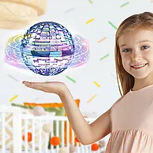 Літаюча куля-спіннер дитячий FlyNova Flying Spinner RGB, Синій (В)