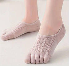 Набір жіночі підслідники з пальцями (34-37) сліди 5 пар, фото 5