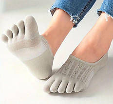 Набір жіночі підслідники з пальцями (34-37) сліди 5 пар, фото 4