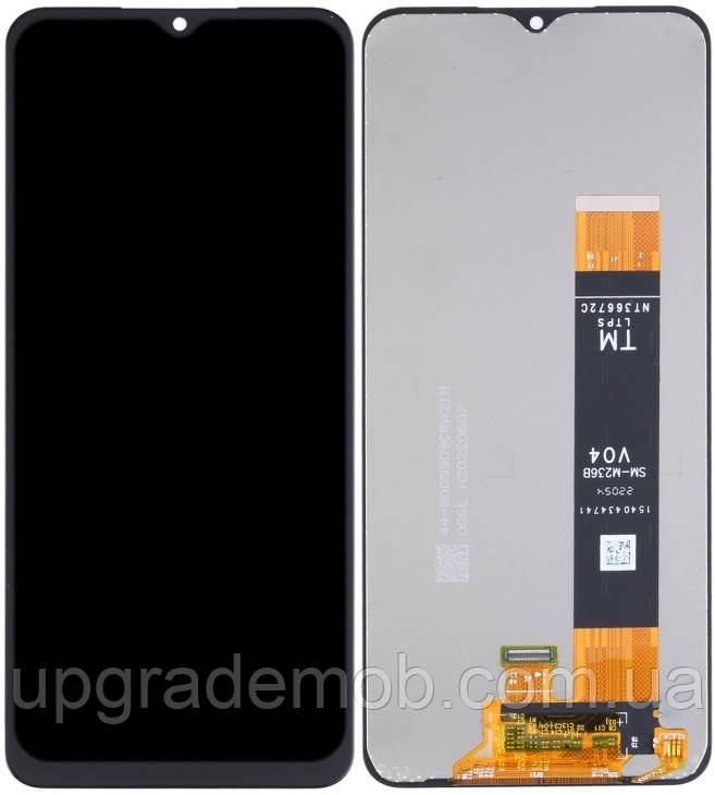 Дисплей модуль тачскрин Samsung M236 Galaxy M23 5G /M336 /A235 /A236 / A135 чорний оригінал SM-M236B V04, фото 1