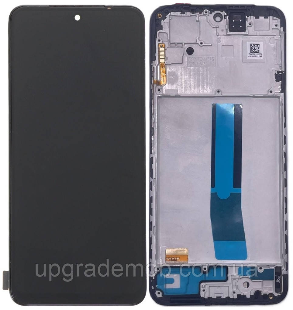 Дисплей-модуль тачскрин Xiaomi Redmi Note 12S чорний OLED з рамкою, фото 1