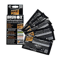 Brunox Gun Care серветки для догляду за зброєю 5шт в коробці.