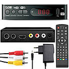 Тюнер з підтримкою wi-fi адаптера + пульт, DVB-T2 0967/ Цифровий ефірний тюнер Т2 / Приставка для телевізора, фото 2