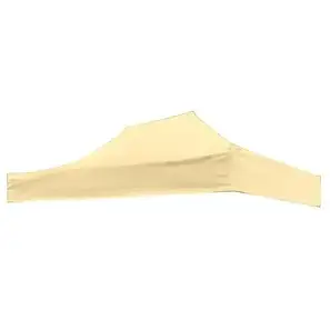 Дах тент для намету павільйону 3×4.5 м Бежевий Дах тент на розсувний намет, фото 1