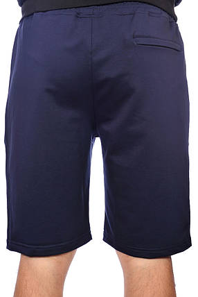 Шорти чоловічі трикотаж Polo 25-1487 темно-сині, фото 3