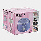 Баночний воскоплав з терморегулятором 500мл, 100Вт, від мережі, SK-117 / Плавилка воску / Воскоплав для епіляції, фото 10