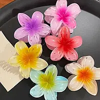 Супер модна заколка для волосся з квіткою. Велика шпилька для волосся