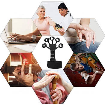 Тренажер Hand Puller для пальців / Еспандер кистьовий для пальців / Тренажер для розробки пальців рук