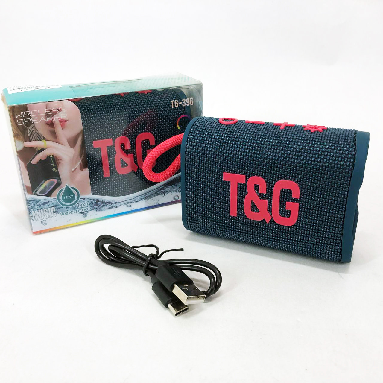 Колонка Bluetooth бюджетна TG396, Універсальна колонка для дому та вулиці Хороша bluetooth BA-32, фото 1