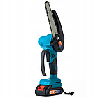 Акумуляторна ланцюгова пила 24 В, 1500 мА·год, TL 0600 з кейсом і 2 акумуляторами для зручних і безпечних, фото 2