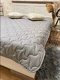 Ковдра літня полуторна, бавовняне волокно 155х215см. Легка стьобана ковдра ТМ ODA., фото 7