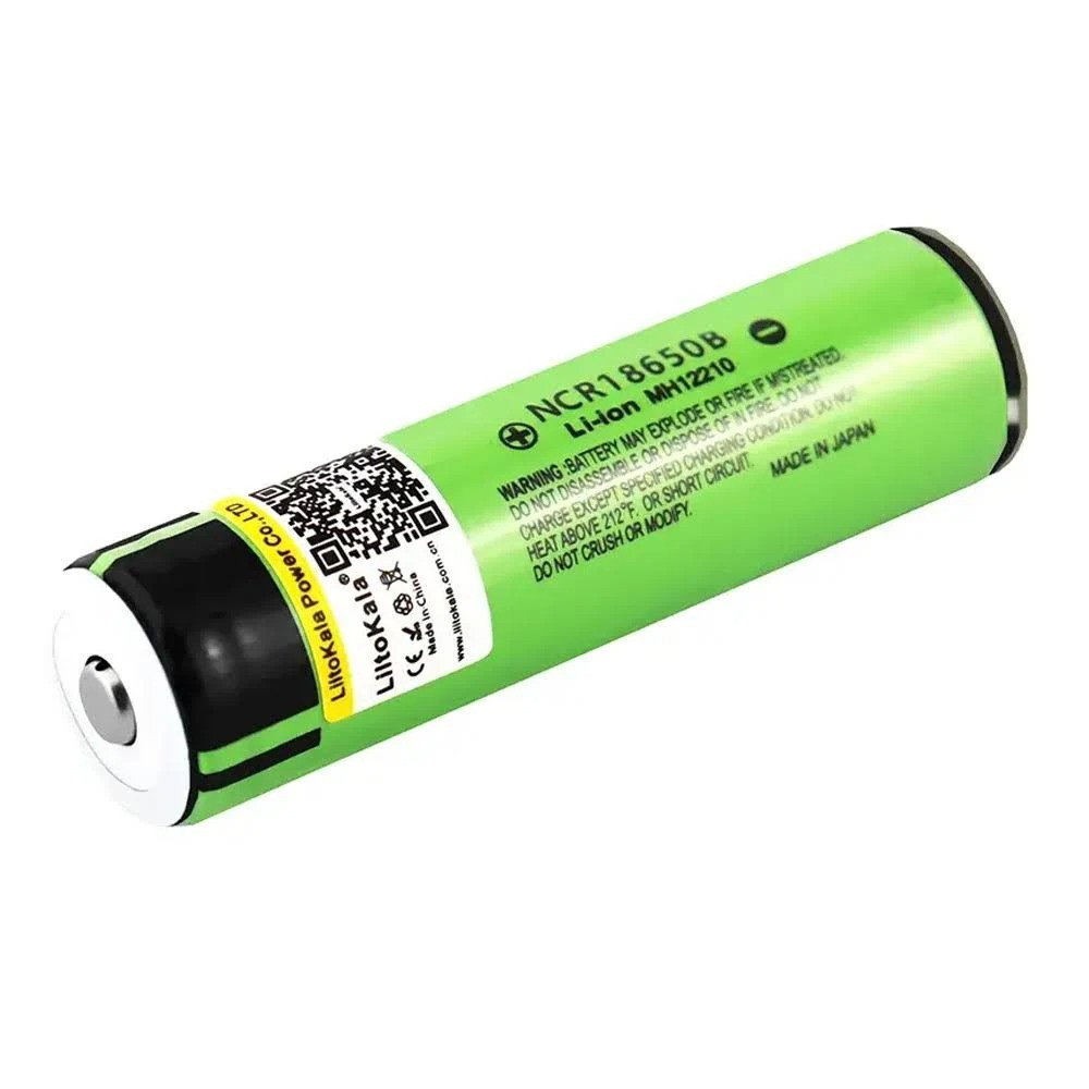 Акумулятор 18650, LiitoKala NCR 34B, 3400mAh / Високоємний акумулятор, фото 1