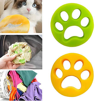 Силіконова лапка для видалення вовни під час прання, 1шт, Колір Рандом / Засіб для прання від вовни та волосся