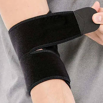 Бандаж на лікоть KNEE PAD, Універсальний розмір / Нейлоновий ортез на ліктьовий суглоб / Фіксатор ліктя