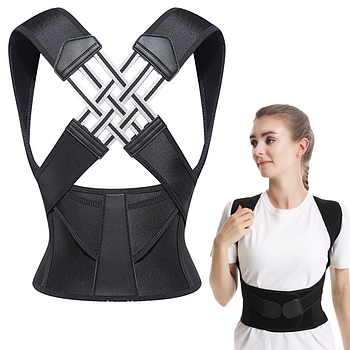 Регульований коректор постави (M-XXL), Універсальний розмір / Корсет для корекції постави