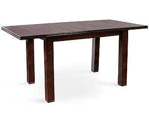 Стіл обідній Петрос Мікс меблі темний горіх 120-160 см