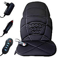 Масажна накидка з підігрівом та пультом (110×50×2,5см) 220В/12В, Cushion HL-889 / Масажер на крісло