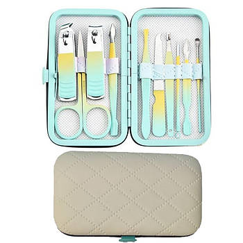 Портативний манікюрно-педикюрний набір 10в1 VEN221 / Професійний манікюрний набір