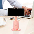 Смарт-штатив з датчиком руху 360°, від USB, P01, Рожевий, фото 2