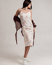 Сукня з блузою Samsara 3836 молочний шоколад, фото 3