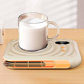 Підставка для чашки з підігрівом 25175 см, від мережі / Підігрівач для чашки / Підставка для підігріву чашок