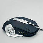 Ігрова миша JEDEL GM880 з підсвічуванням USB 3600 DPI для ПК та ноутбука, фото 2